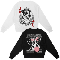 Jack Russell Oversized Sweatshirts