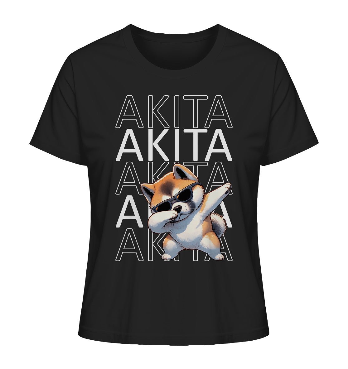 Akita Dab - Ladies Organic Shirt - Multitalenty