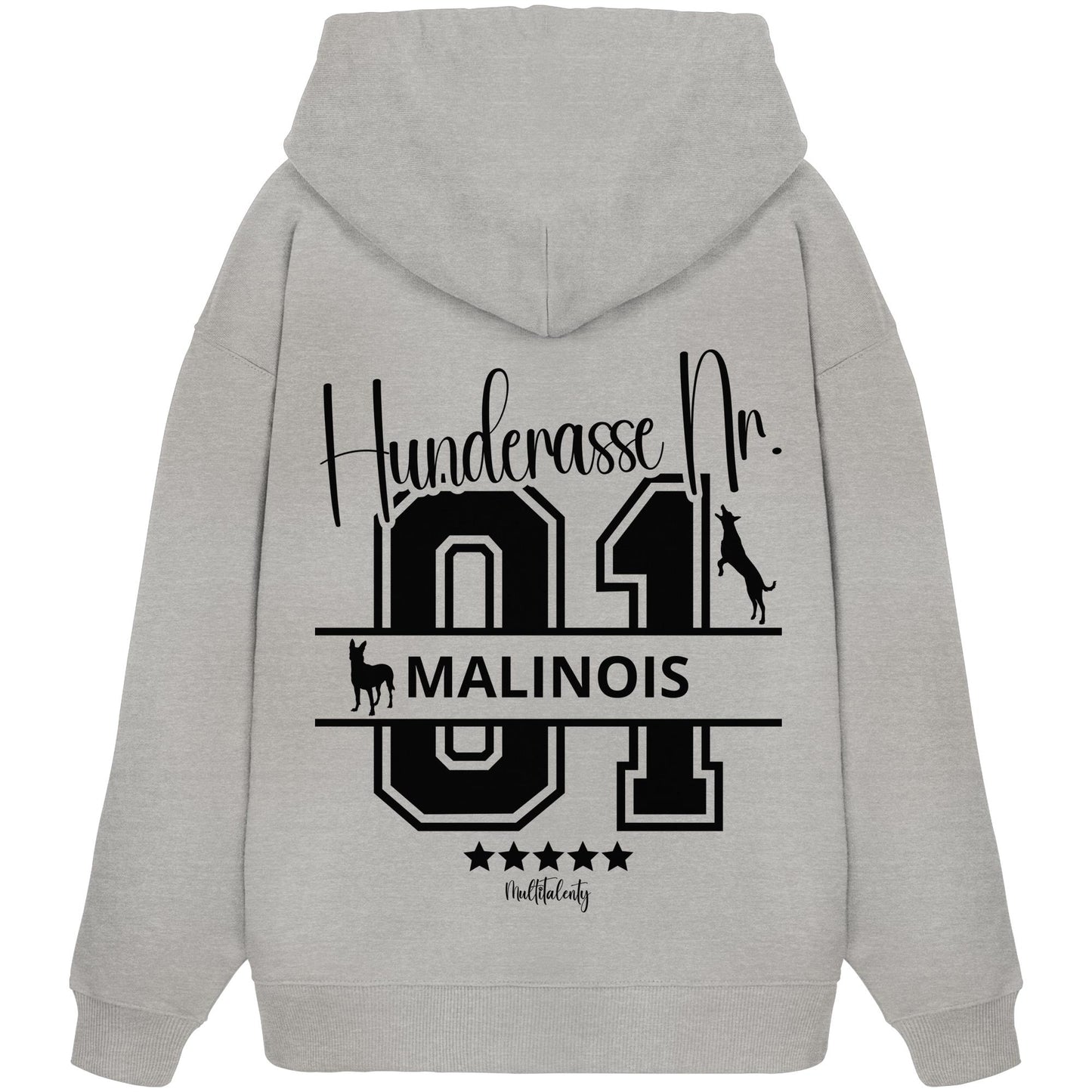 Nr. 01 Malinois - Organic Oversize Hoodie