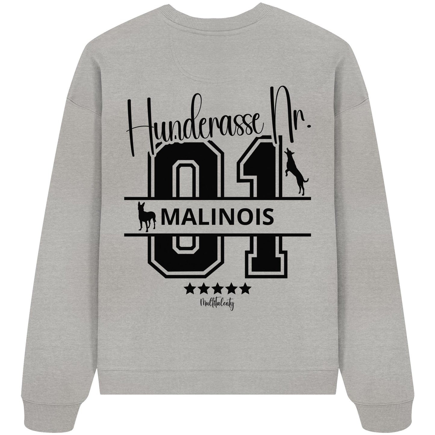 Nr. 01 Malinois - Organic Oversize Sweatshirt