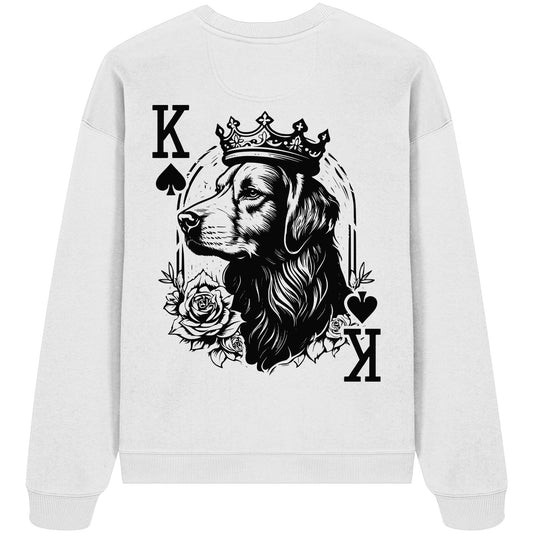 Pikkönig Flat Coated Retriever - Organic Oversize Sweatshirt