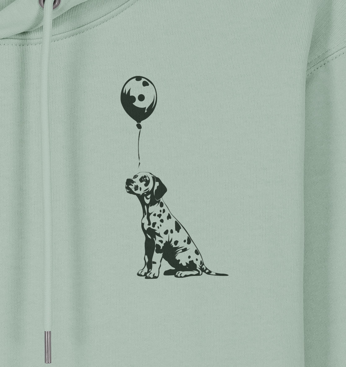 Ballon Dalmatiner - Organic Hoodie