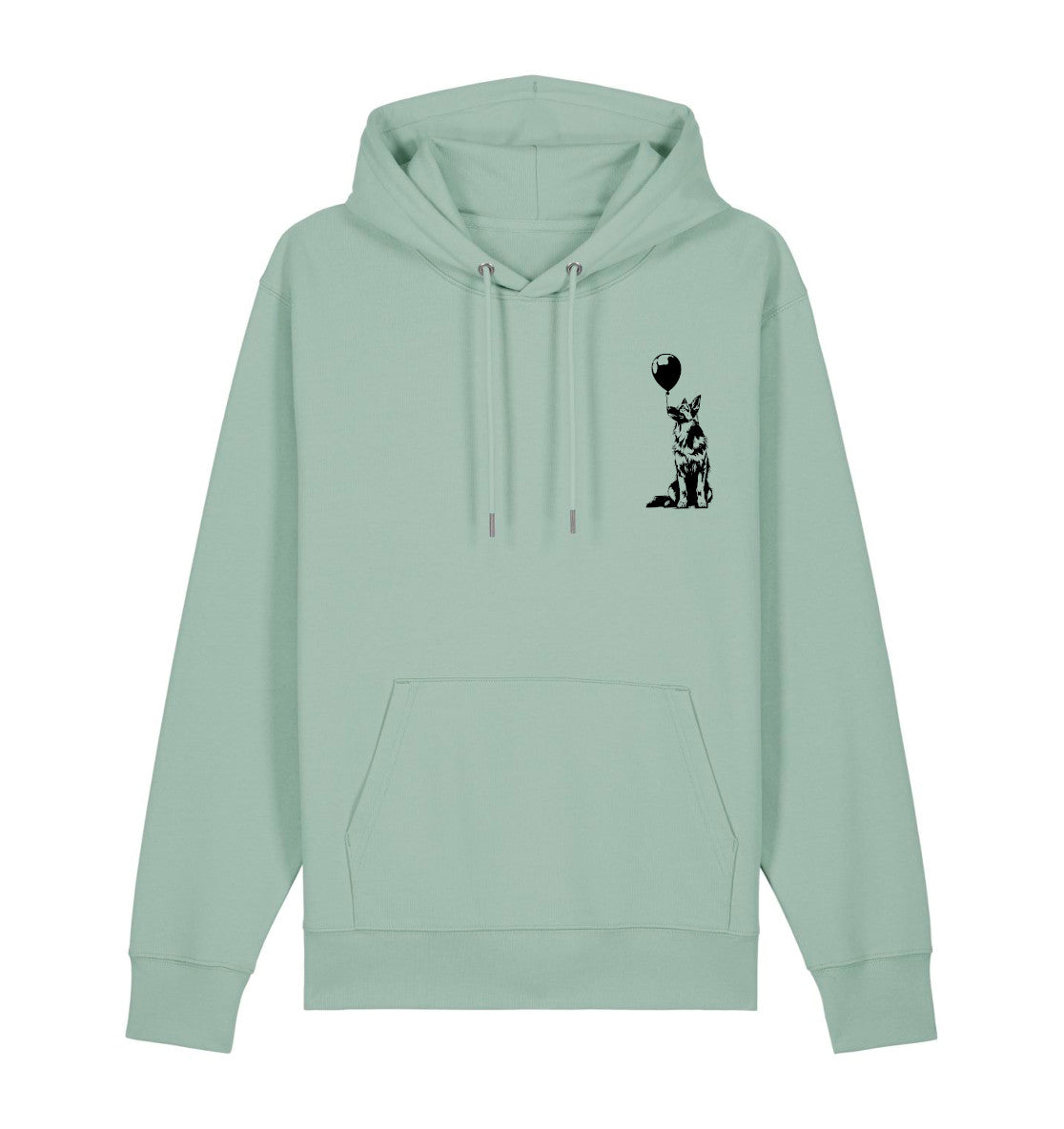 Ballon Deutscher Schäferhund - Organic Hoodie