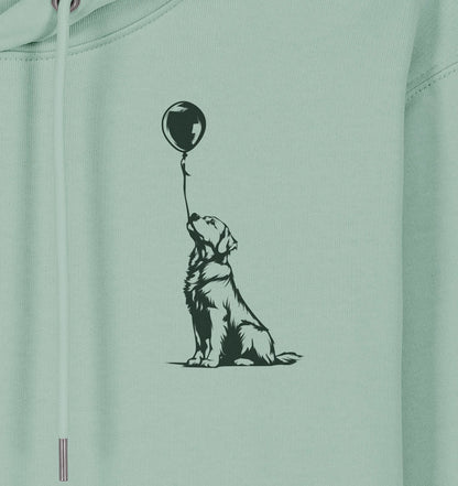 Ballon Golden Retriever - Organic Hoodie