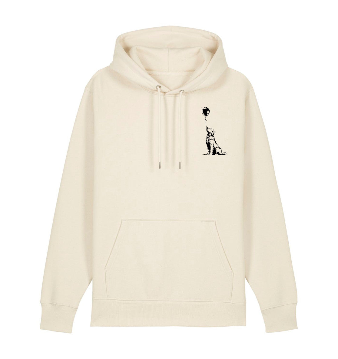 Ballon Golden Retriever - Organic Hoodie