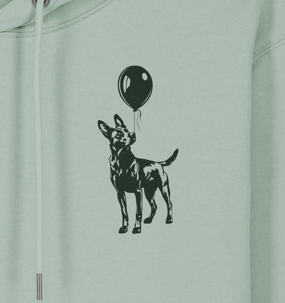 Ballon Holländischer Schäferhund - Organic Hoodie