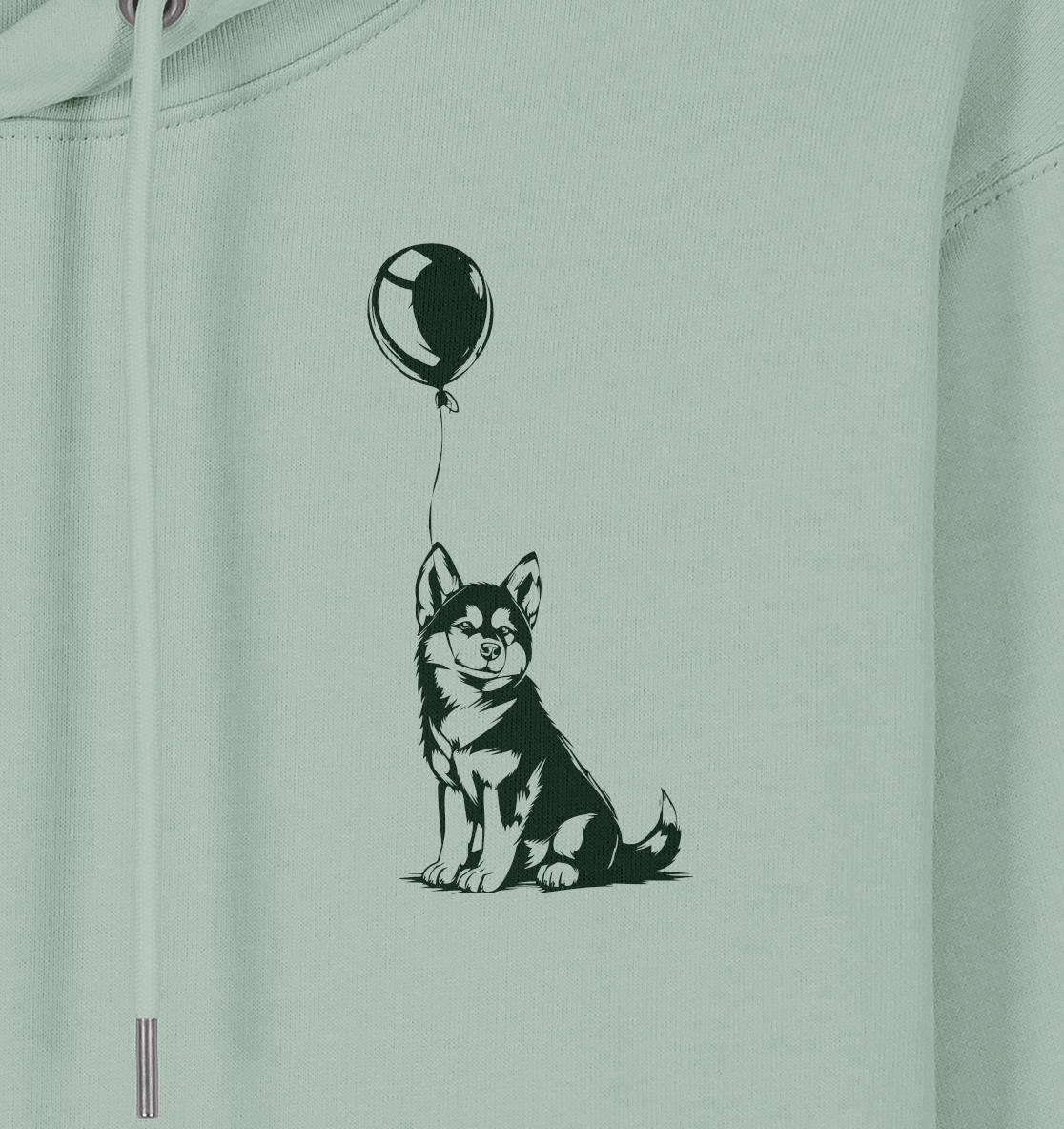 Ballon Husky - Organic Hoodie