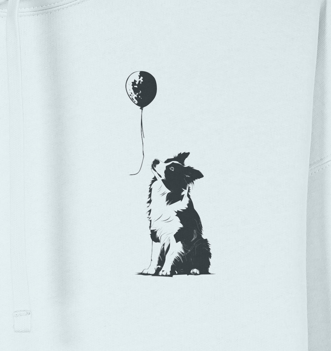 Ballon Border Collie - Organic Oversize Hoodie