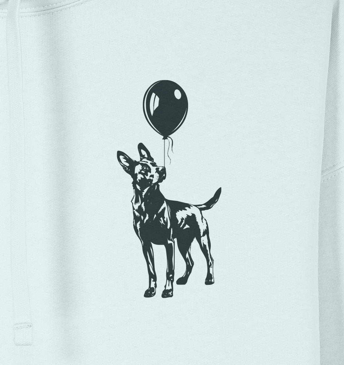 Ballon Holländischer Schäferhund - Organic Oversize Hoodie