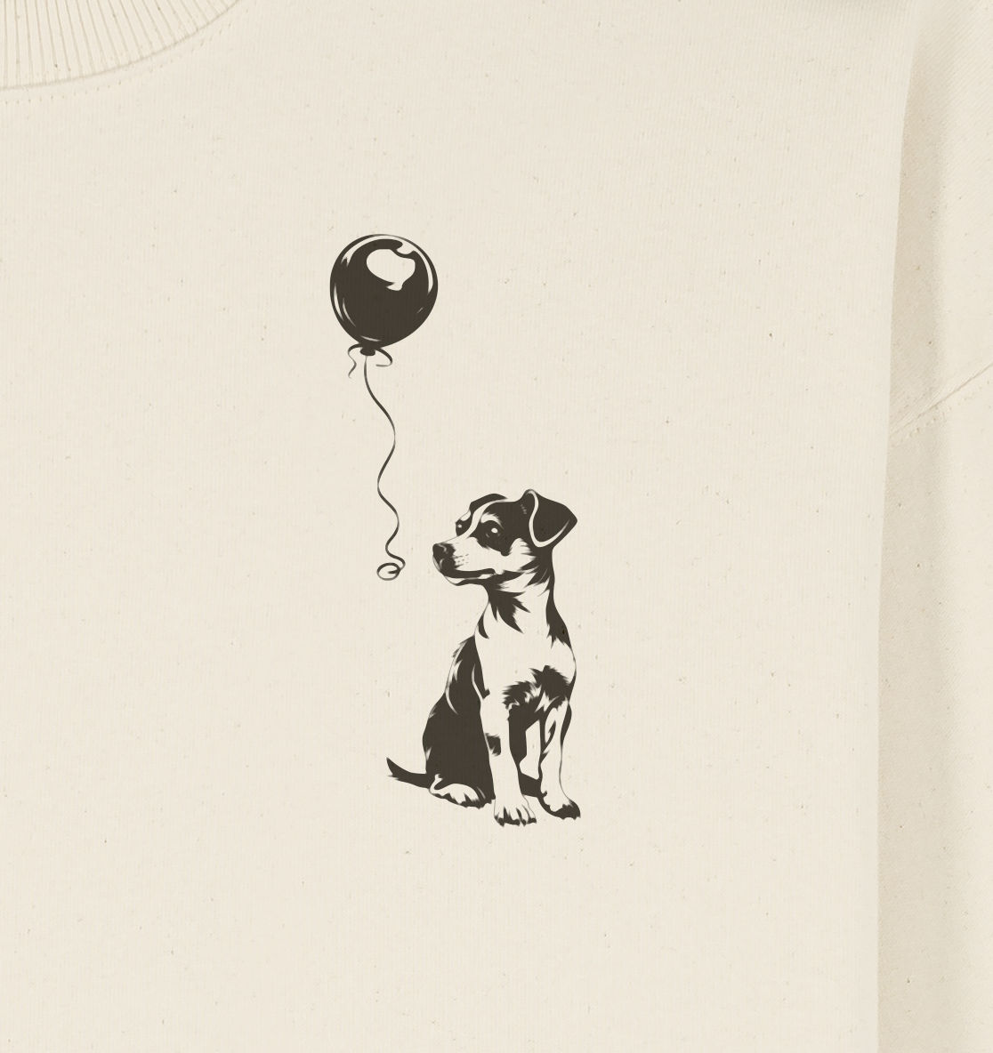 Ballon Jack Russell - Organic Oversize Sweatshirt