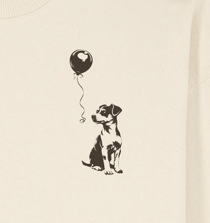 Ballon Jack Russell - Organic Oversize Sweatshirt