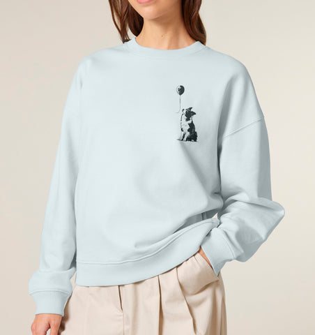 Ballon Border Collie - Organic Oversize Sweatshirt