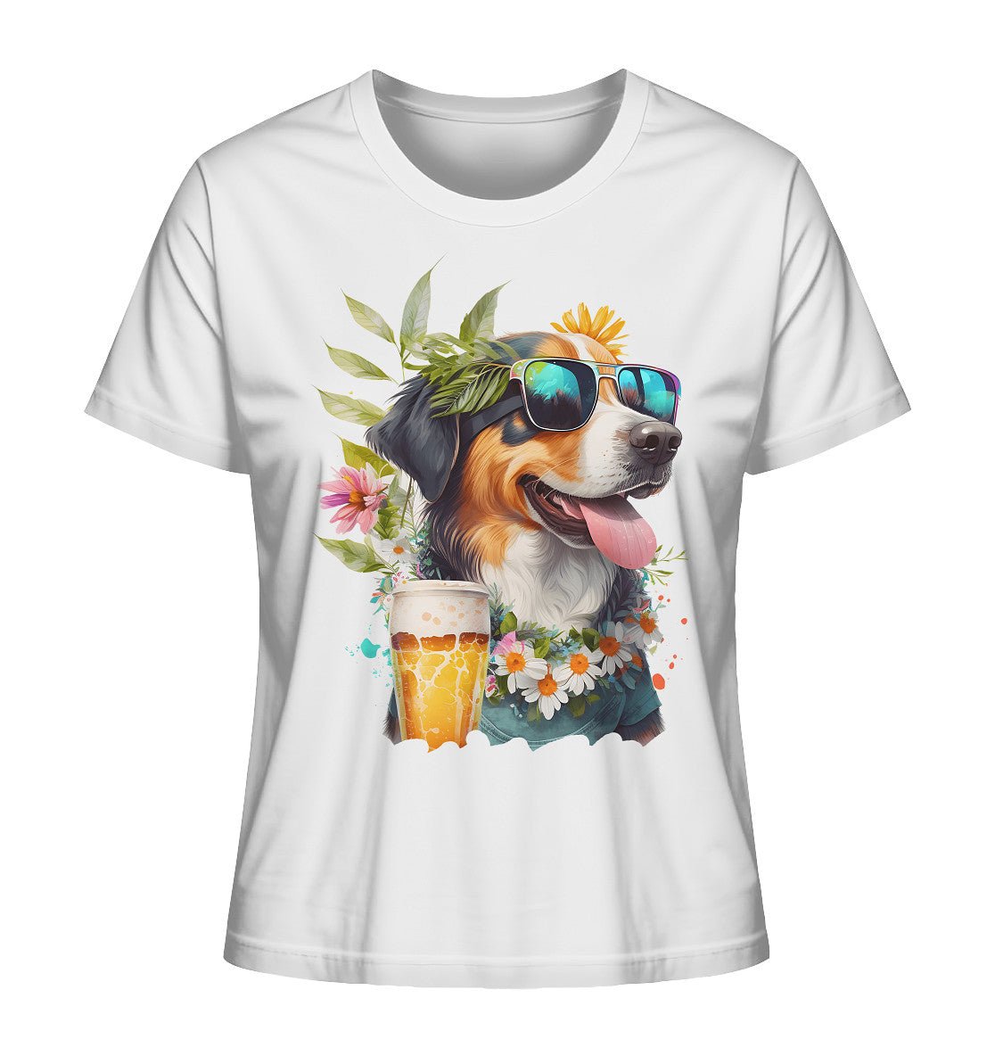 Berner Sennenhund - Summertime - Ladies Organic Shirt - Multitalenty