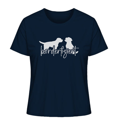 borderfiziert (Border Terrier) - Ladies Organic Shirt - Multitalenty