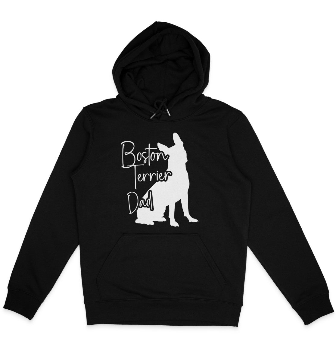 Boston Terrier Dad - Organic Hoodie - Multitalenty