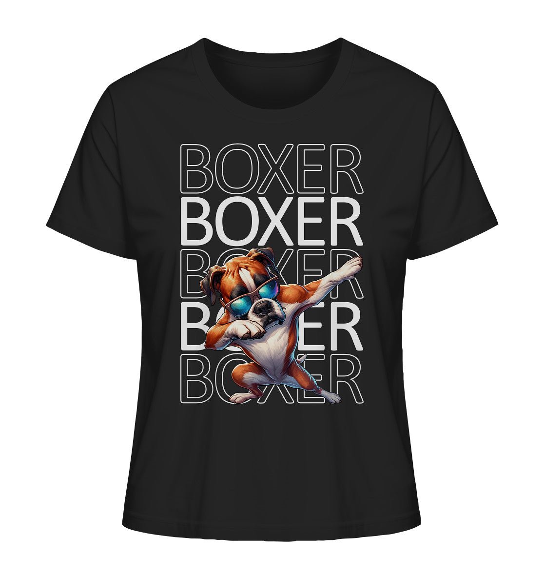 Boxer Dab - Ladies Organic Shirt - Multitalenty