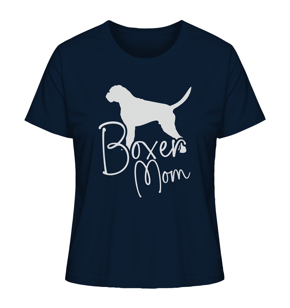 Boxer Mom - Ladies Organic Shirt - Multitalenty