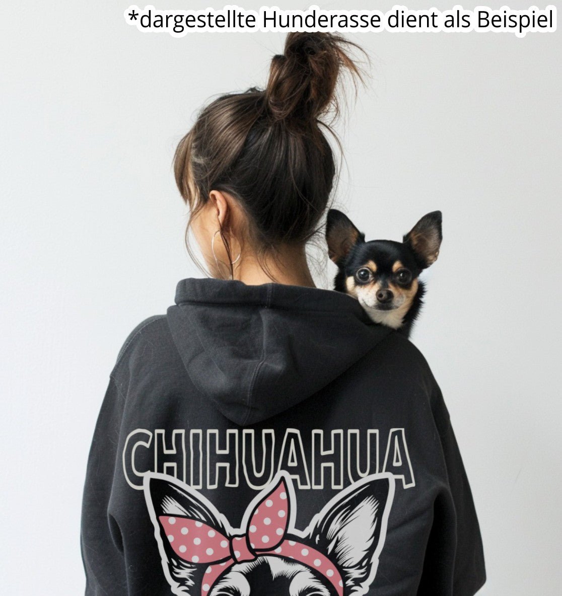 Bubble Gum Beagle (rosa) - Organic Oversize Hoodie - Multitalenty