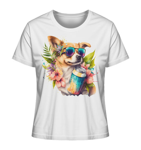 Chihuahua - Summertime - Ladies Organic Shirt - Multitalenty