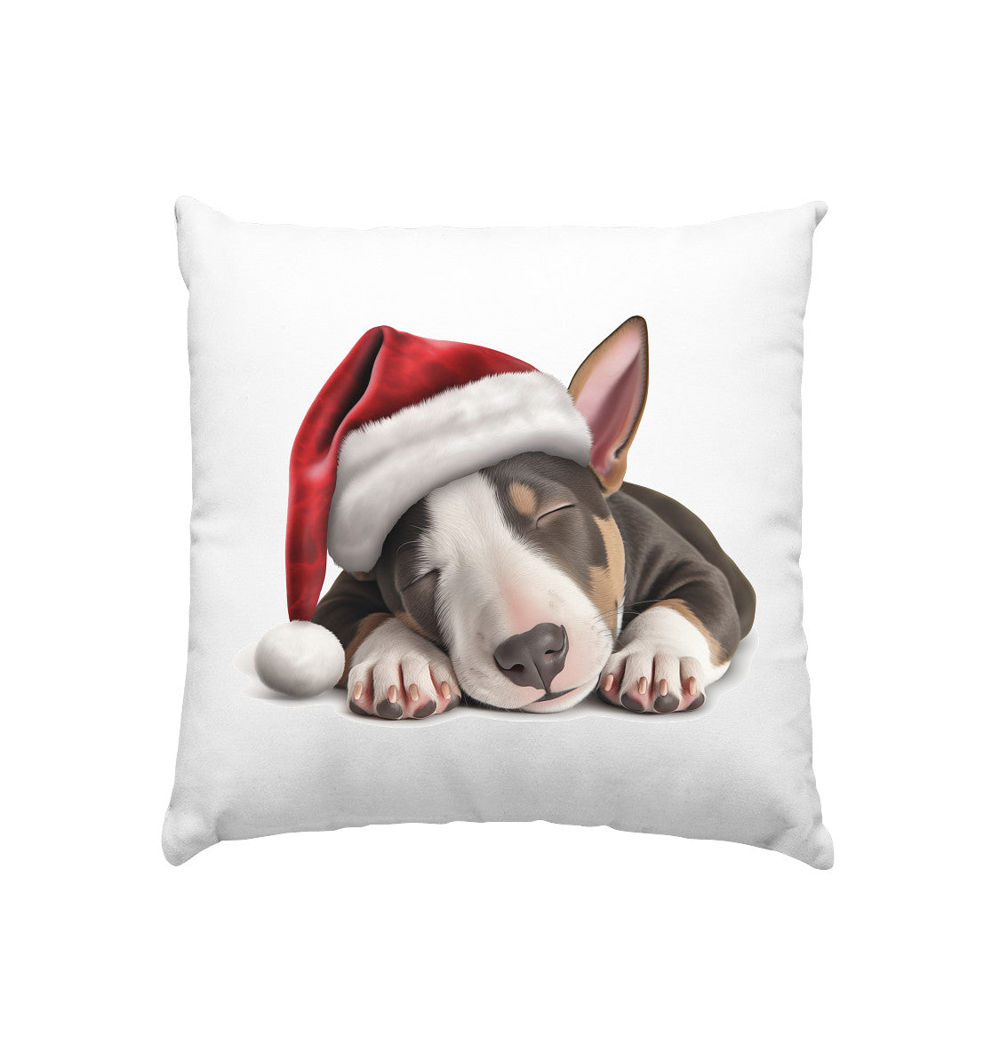 X-mas Bullterrier - Kissen 40x40cm