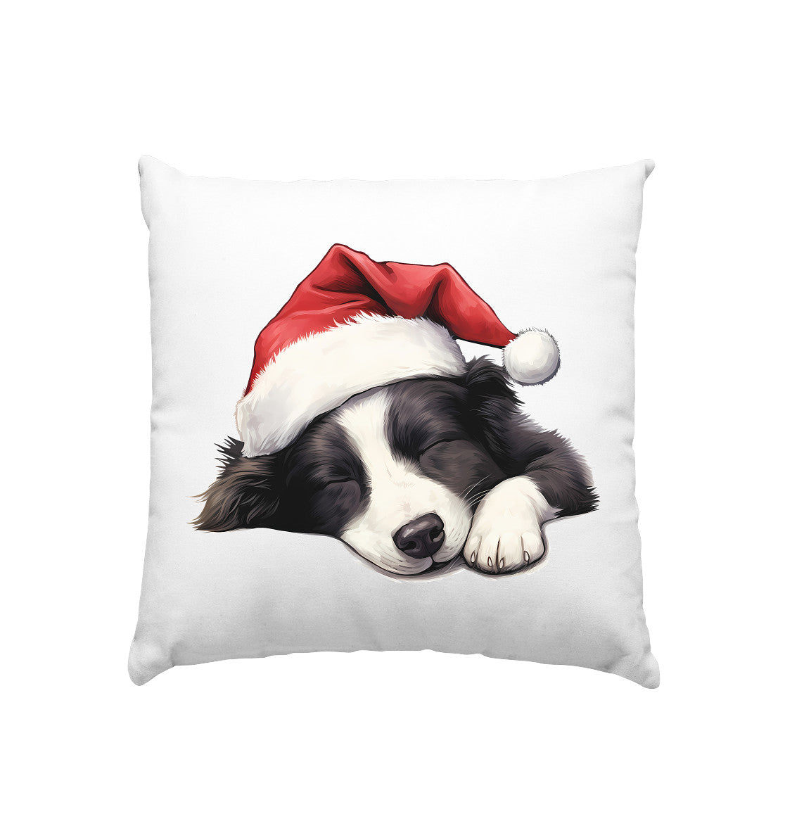 X-mas Border Collie - Kissen 40x40cm