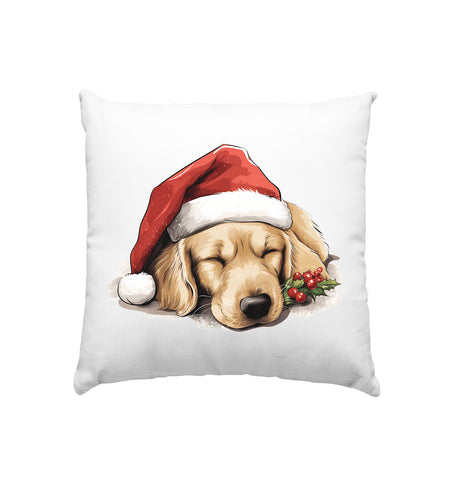 X-mas Golden Retriever - Kissen 40x40cm