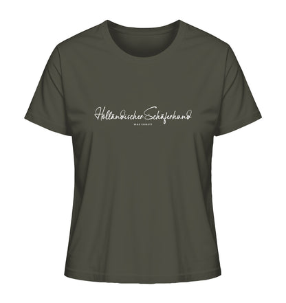 Was sonst? Holländischer Schäferhund - Ladies Organic Shirt