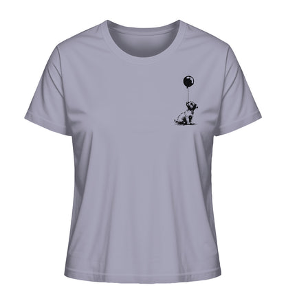 Ballon Border Terrier - Ladies Organic Shirt