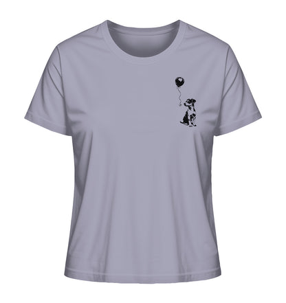 Ballon Jack Russell - Ladies Organic Shirt