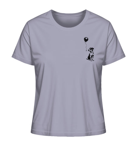 Ballon Jack Russell - Ladies Organic Shirt