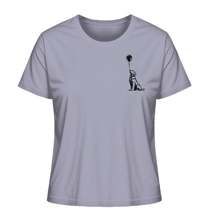 Ballon Golden Retriever - Ladies Organic Shirt