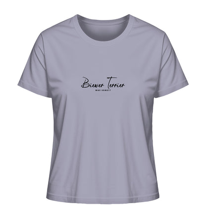 Was sonst? Biewer Terrier - Ladies Organic Shirt