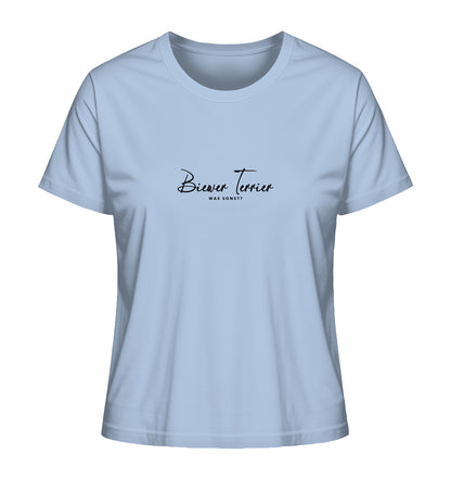 Was sonst? Biewer Terrier - Ladies Organic Shirt