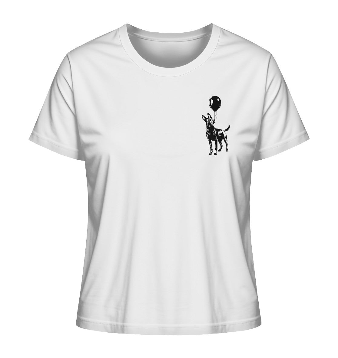 Ballon Holländischer Schäferhund - Ladies Organic Shirt