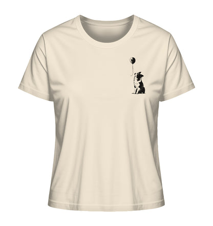 Ballon Border Collie - Ladies Organic Shirt