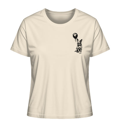 Ballon Australian Cattle Dog - Ladies Organic Shirt