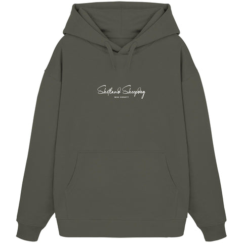 Was sonst? Shetland Sheepdog - Organic Oversize Hoodie