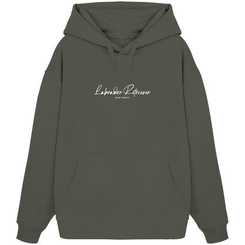 Was sonst? Labrador Retriever - Organic Oversize Hoodie