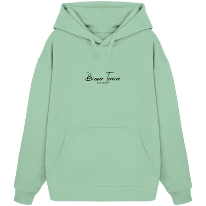 Was sonst? Biewer Terrier - Organic Oversize Hoodie