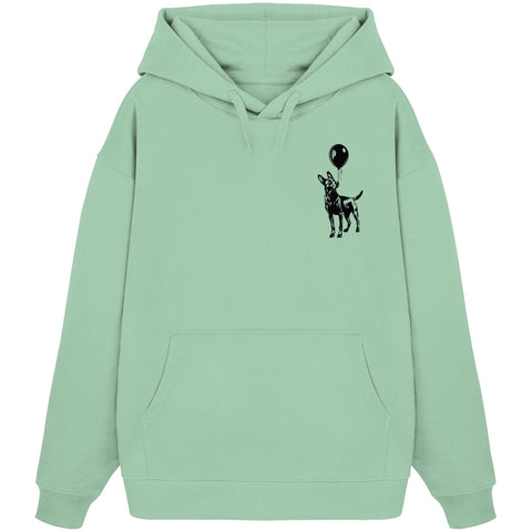 Ballon Holländischer Schäferhund - Organic Oversize Hoodie