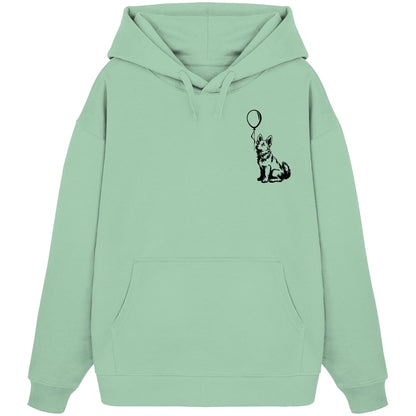 Ballon Weißer Schäferhund - Organic Oversize Hoodie