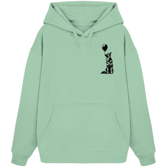 Ballon Deutscher Schäferhund - Organic Oversize Hoodie