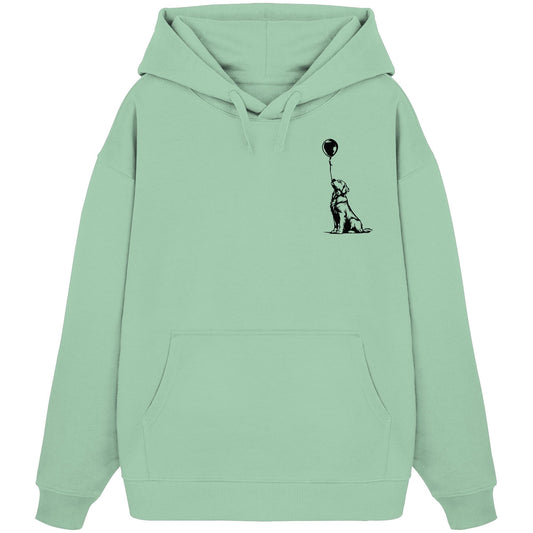 Ballon Golden Retriever - Organic Oversize Hoodie