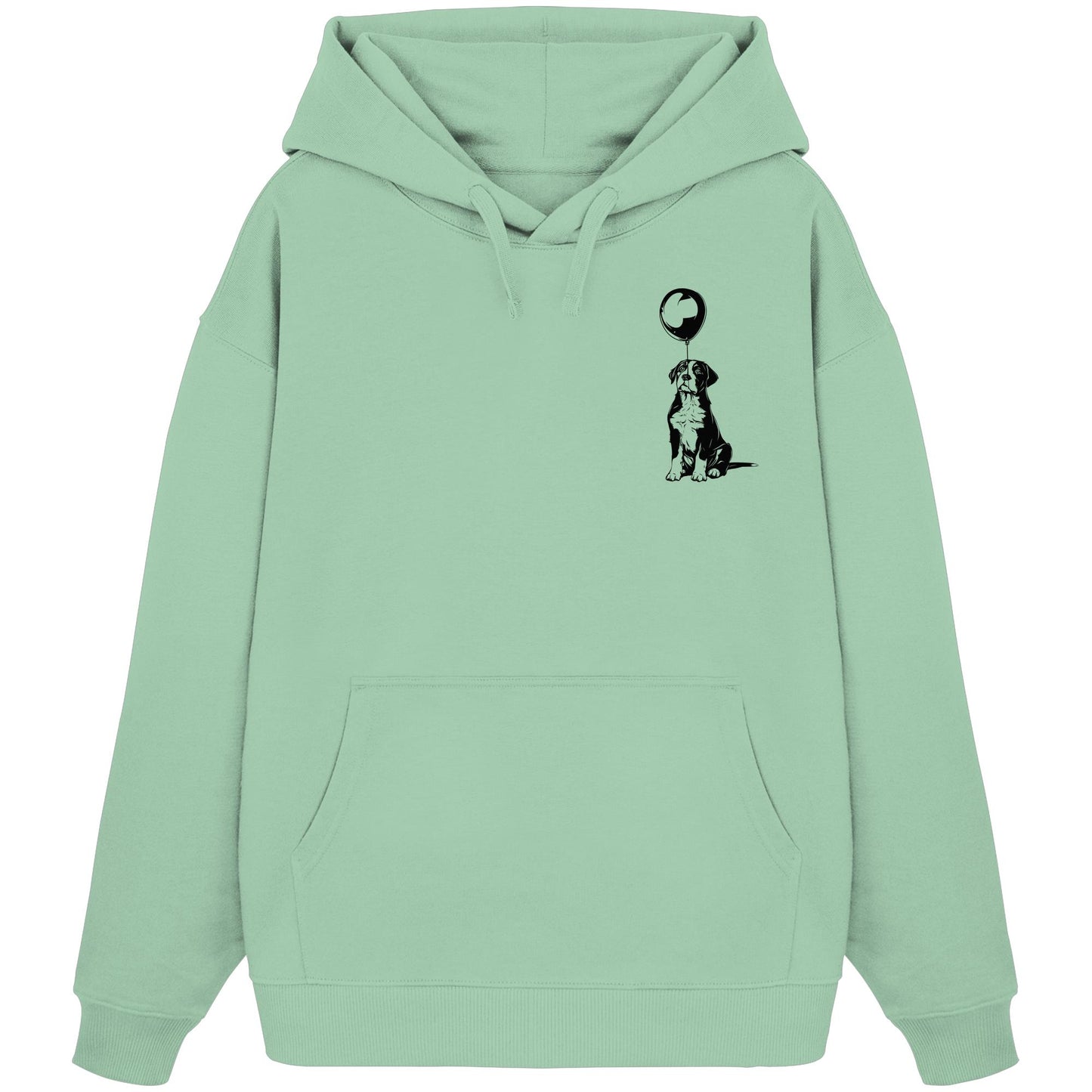 Ballon Großer Schweizer Sennenhund - Organic Oversize Hoodie