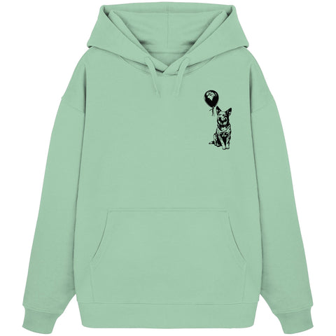 Ballon Australian Cattle Dog - Organic Oversize Hoodie