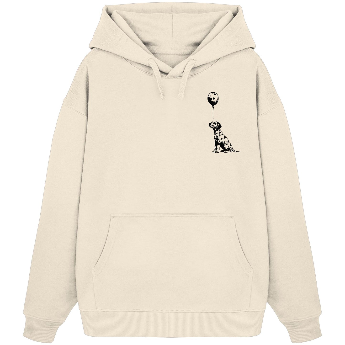 Ballon Dalmatiner - Organic Oversize Hoodie