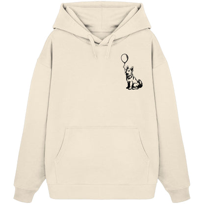 Ballon Weißer Schäferhund - Organic Oversize Hoodie