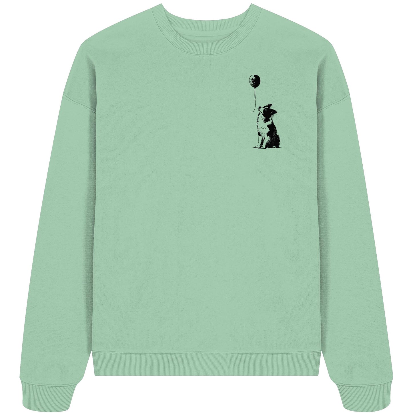 Ballon Border Collie - Organic Oversize Sweatshirt