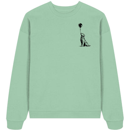 Ballon Golden Retriever - Organic Oversize Sweatshirt