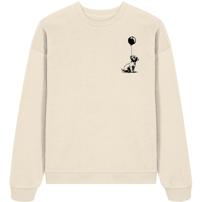 Ballon Border Terrier - Organic Oversize Sweatshirt